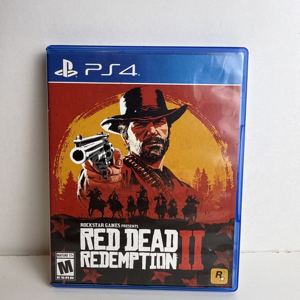 RED DEAD REDEMPTION II 2 - PS4, CIB w/ Map